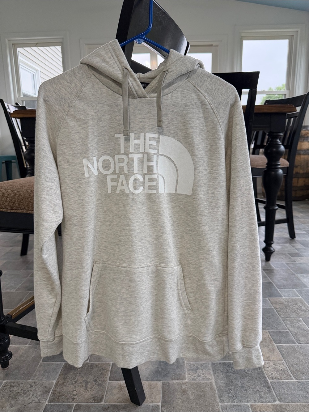 The North Face Women’s Heather Gray Logo Hoodie